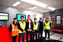 浦项制铁代表团莅临科尼临港工厂考察参观