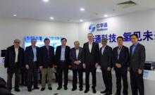 康明斯副总裁Steve Chapman一行调研亿华通