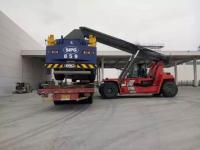 上海振华 5台AGV发运至洋山四期全自动化码头