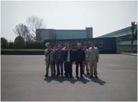 上海振华 启东海洋公司“天鲲号”建造人员参观江苏海新船厂