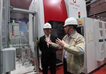 上海振华 朱连宇调研南通传动公司