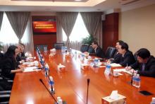 上海振华 朱连宇会见丹麦投资促进局亚太区总监毕冉伟