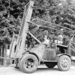 20世纪50年代，卡尔玛就能制造出起重量达5吨的叉车啦