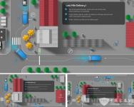 原来包裹配送也能如此简单 采埃孚“最后一英里”技术缓解物流压力