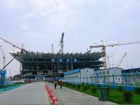 不浮夸！用钢总量达七个埃菲尔铁塔！这些吊装神器创造了世界钢结构施工最快纪录！