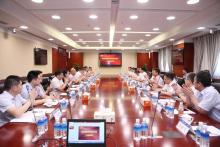 黄庆丰会见徐州市委副书记、代市长庄兆林