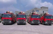 红熠东方丨上海首批三一消防车圆满交付