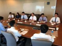 上海振华 黄庆丰一行拜访新加坡PSA用户