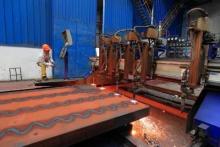 一航局碎石整平船齿条项目开工