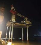 ZPMC首台连续式液压升降产品完成全程抬升试验