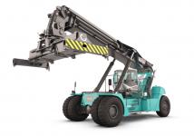 你们有台科尼新品TCE正面吊，待签收！