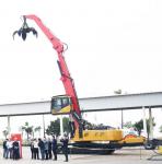 “电”燃未来｜三一电动抓钢（料）机在珠海发布