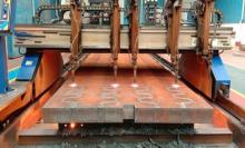 上海振华 2500吨风电安装船齿条开工