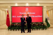 印度驻华大使唐勇胜到访三一，期待更多领域深入合作