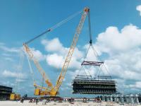 徐工 国产大吊车，仅出口三台，其中两台在这里……