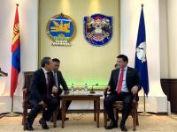 王民拜会蒙古国乌兰巴托市市长