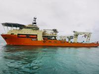 振华重工深水多功能饱和潜水支持船完成海试