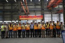 香港将军澳跨湾大桥主桥工程项目顺利点火开工