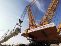 境外拿下1926吨巨塔！徐工4000吨一号车在沙特到底有多火！