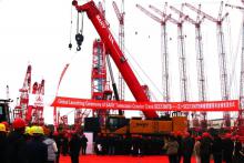 “伸出新高度”——三一履带伸缩臂起重机SCC1300TB成功下线