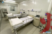 火神山医院病房实拍！看中国工程机械人的“火神速度”！