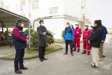 朱连宇实地调研南通片区疫情防控和复工准备工作