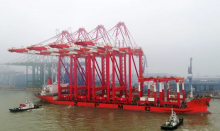 上海振华 那个被“直播”的项目发运了