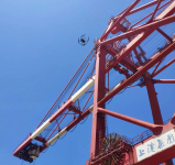 上海振华 “无人机”完成今年首个飞检