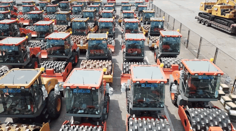 浩浩荡荡！百余台徐工设备向北美进发！