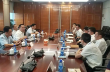 上海振华 黄庆丰拜访宁波舟山港集团