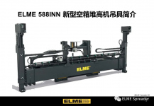 ELME 588INN 新型空箱吊堆高机吊具简介