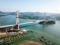 上海振华 福建沙埕湾跨海大桥顺利合龙