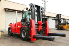 交车啦！第六台卡尔玛25吨叉车正式落户铁龙营口实业有限公司