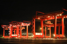 三一ARMG+无人集卡赋能海星5G智慧港建设