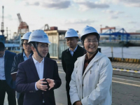 启东市委书记李玲一行调研振华启东海工