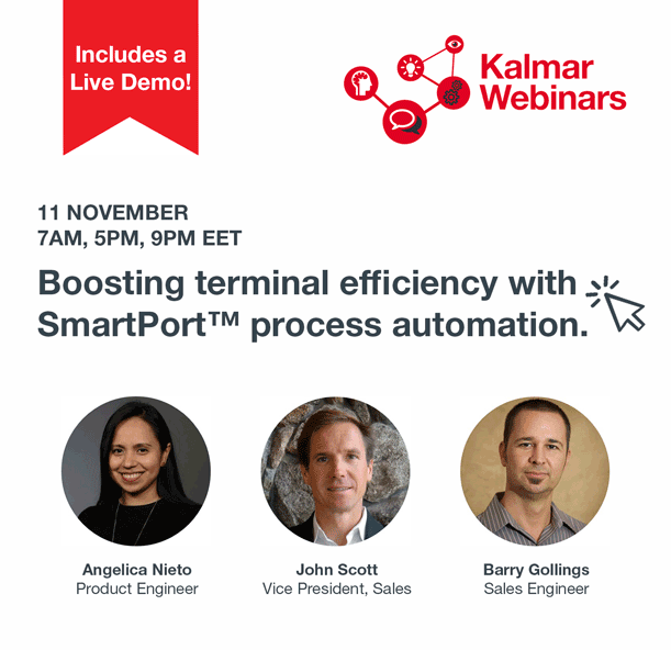 【网络研讨会预告】流程自动化解决方案提升码头效益