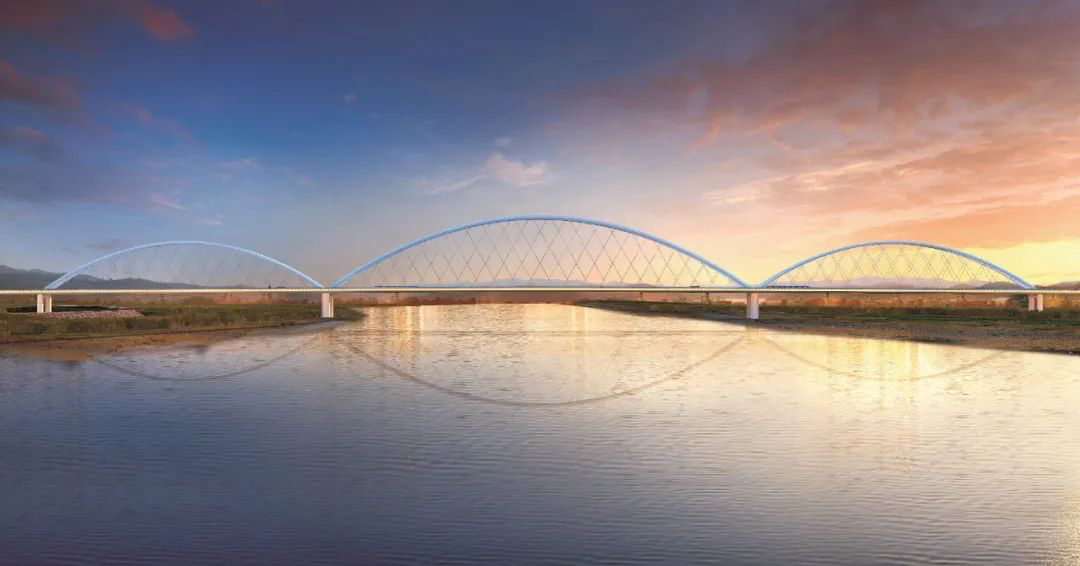 天堑变通途 齐鲁黄河大桥主拱合龙