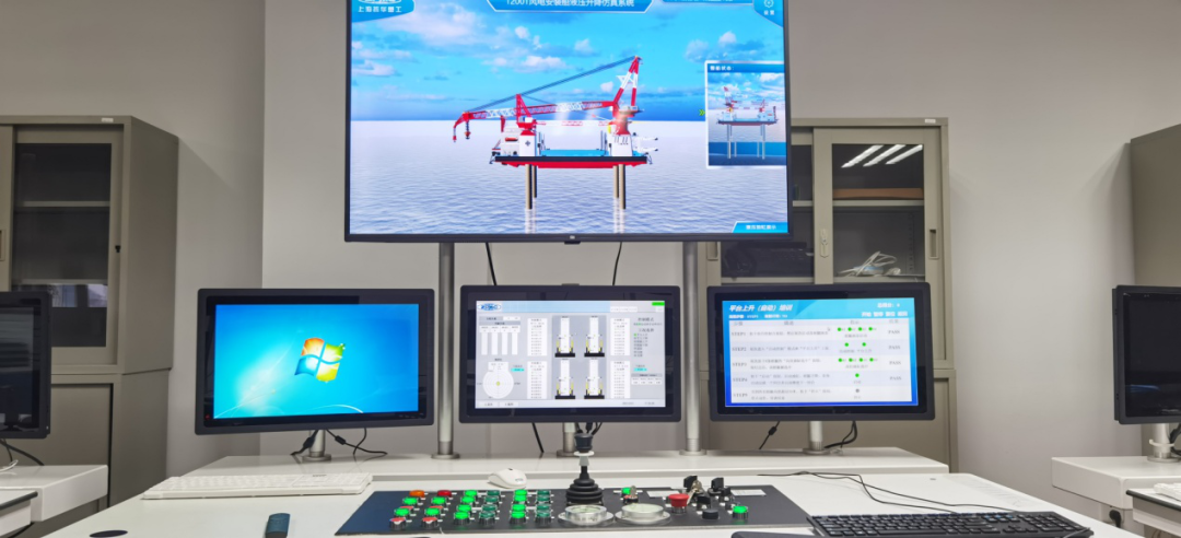 上海振华  海工装备仿真培训及考评系统完成升级