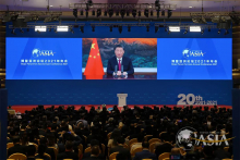 振华重工主要领导出席博鳌亚洲论坛2021年年会