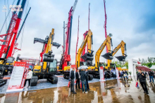 机械湘军出击！三一重工震撼亮相2021长沙工程机械展