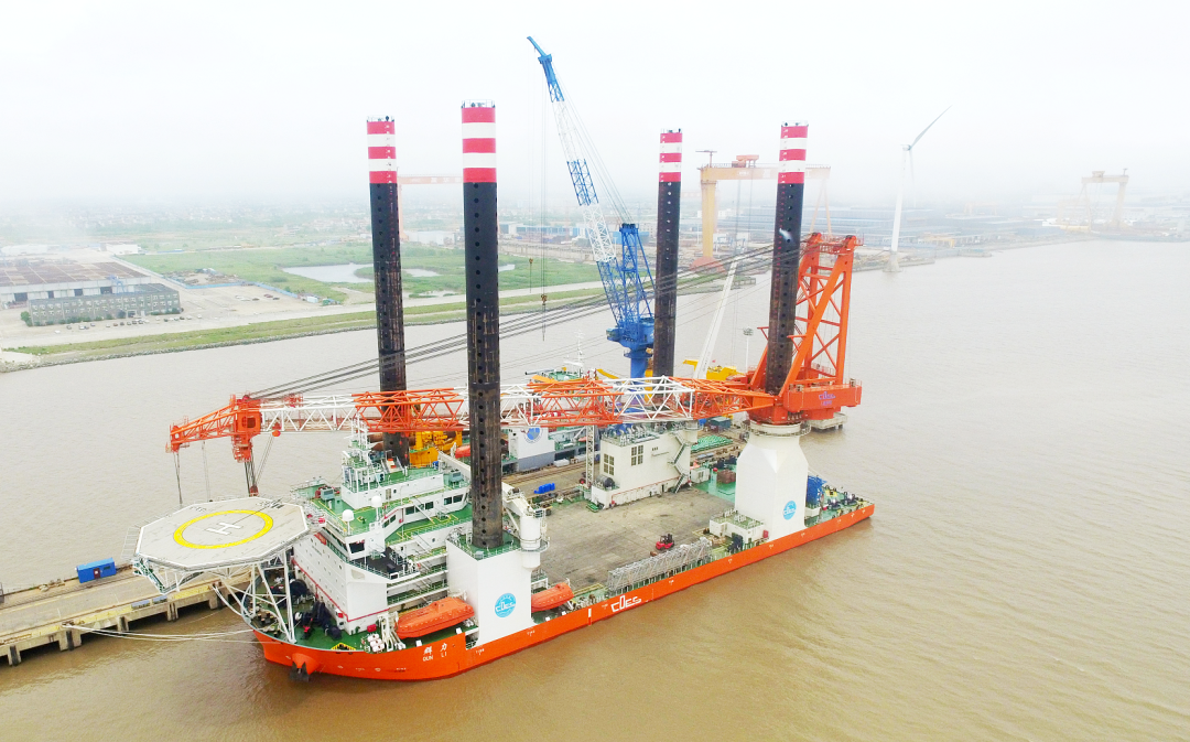 1200吨插桩式抢险打捞工程船“群力”轮顺利交付