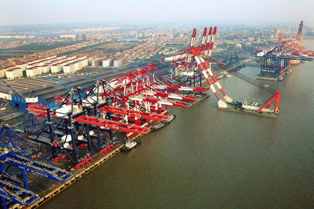 上海振华 您好，温哥华港！