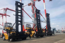 “未来也将优选SANY”！三一堆高机首次进入日本市场