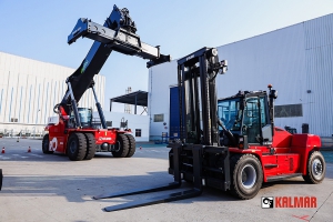 卡尔玛在上海工厂投产电动正面吊和基本型叉车,扩大全球交付能力