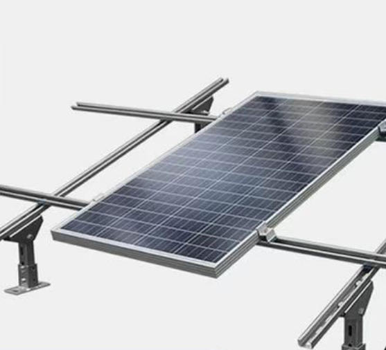 热镀锌光伏支架可调节带孔太阳能发电光伏支架配件