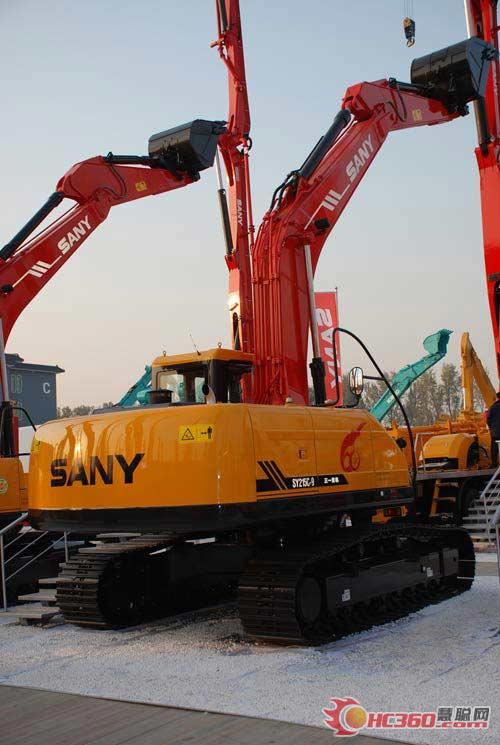 三一重机履带式挖掘机获外观质量特等奖