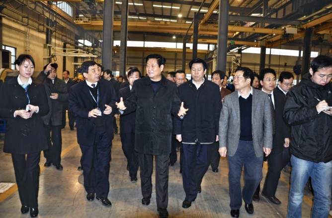 加快科学发展步伐 带动渭南配套产业快速发展