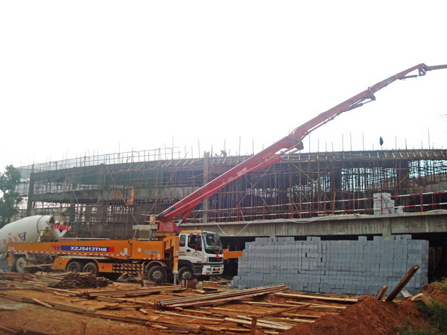 徐工混凝土成套装备首次挺进湖南市场