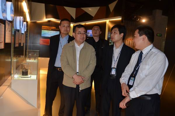 宁夏中卫市副市长张宏年一行莅临远东考察指导