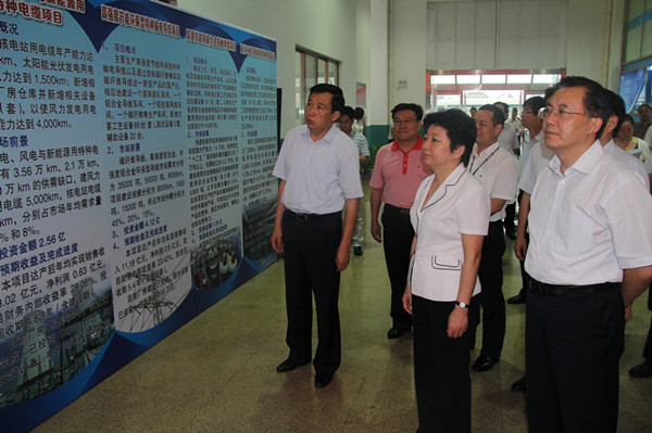 无锡市委书记黄莉新率市重大项目观摩团视察远东